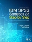Image for IBM SPSS Statistics 23 Step by Step: A Simple Guide and Reference