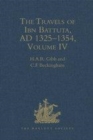 Image for The travels of Ibn Battuta, AD 1325-1354  : volume IV