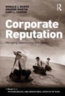 Image for Corporate Reputation: Managing Opportunities and Threats