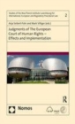 Image for Judgments of the European Court of Human Rights  : effects and implementation