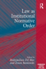 Image for Law as institutional normative order