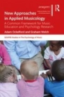 Image for New approaches in applied musicology  : a common framework for music education and psychology research