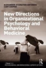 Image for New directions in organisational psychology and behavioural medicine