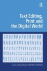 Image for Text Editing, Print and the Digital World