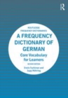 Image for A frequency dictionary of German  : core vocabulary for learners