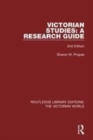 Image for Victorian studies  : a research guide