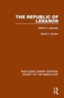 Image for The Republic of Lebanon: Nation in Jeopardy