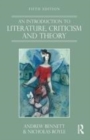 Image for An introduction to literature, criticism and theory