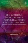 Image for The Routledge encyclopedia of research methods in applied linguistics