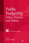 Image for Public budgeting: policy, process, and politics