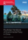 Image for Routledge handbook of environmental policy in China