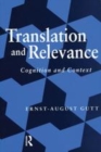 Image for Translation and relevance: cognition and content