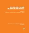 Image for Memory.: (Alcohol and human memory) : Volume 2,