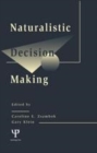 Image for Naturalistic Decision Making