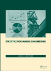 Image for Statistics for mining engineering
