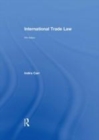 Image for International trade law.