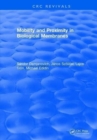 Image for Mobility and Proximity in Biological Membranes