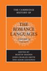 Image for The Cambridge history of the Romance languages.: (Contexts)