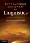 Image for The Cambridge dictionary of linguistics