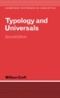 Image for Typology and universals