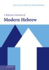Image for A reference grammar of modern Hebrew