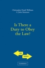 Image for Is there a duty to obey the law?