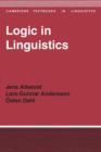 Image for Logic in linguistics