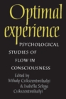 Image for Optimal experience: psychological studies of flow in consciousness