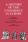 Image for A history of the university in Europe