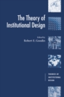 Image for The theory of institutional design