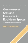 Image for Geometry of sets and measures in Euclidean spaces: fractals and rectifiability : 44
