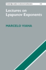 Image for Lectures on Lyapunov Exponents