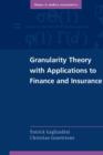 Image for Granularity theory with applications to finance and insurance
