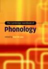 Image for The Cambridge handbook of phonology