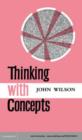 Image for Thinking with Concepts