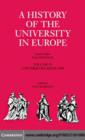 Image for A history of the university in Europe.: (Universities since 1945)