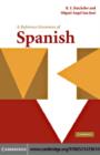 Image for A reference grammar of Spanish