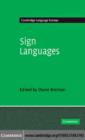 Image for Sign languages