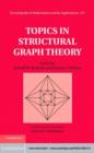 Image for Topics in structural graph theory