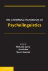 Image for The Cambridge handbook of psycholinguistics