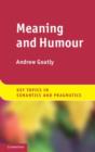 Image for Meaning and humour