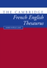 Image for Cambridge French-English Thesaurus