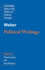Image for Weber: Political Writings