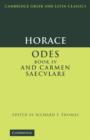 Image for Horace, Odes book IV: and Carmen saeculare