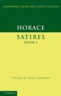 Image for Satires. : Book 1