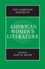 Image for The Cambridge history of American women&#39;s literature