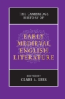 Image for Cambridge History of Early Medieval English Literature