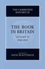 Image for Cambridge History of the Book in Britain: Volume 6, 1830-1914 : Volume VI,