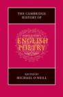 Image for The Cambridge history of English poetry