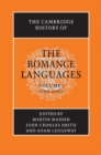 Image for Cambridge History of the Romance Languages: Volume 1, Structures